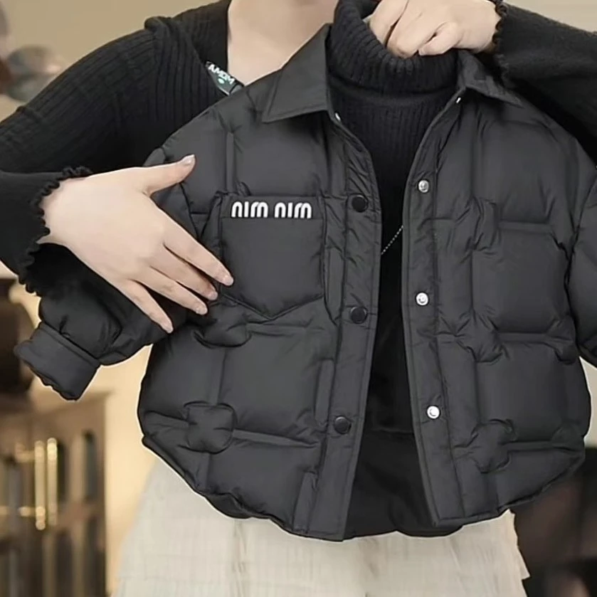 【柚见专属】男童2024韩版冬季加厚纯色保暖棉衣儿童外套棉袄洋气