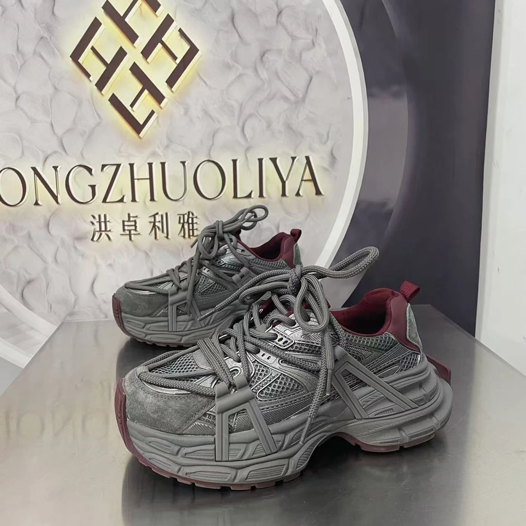 726-1509新款2024爆款单里高级感时尚精品老爹鞋厚百搭众ins