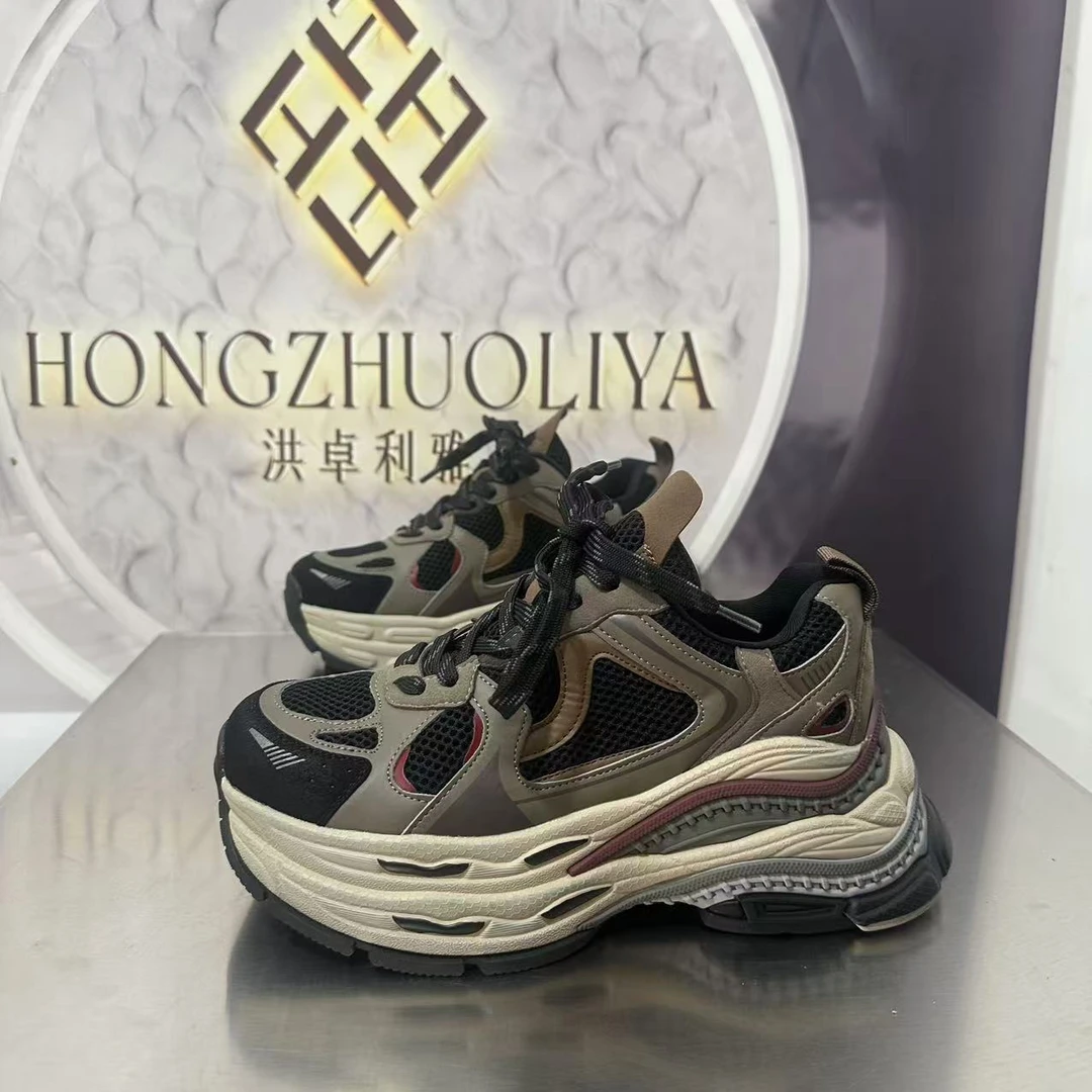 382-07新款2024爆款单里高级感时尚精品老爹鞋厚百搭众ins