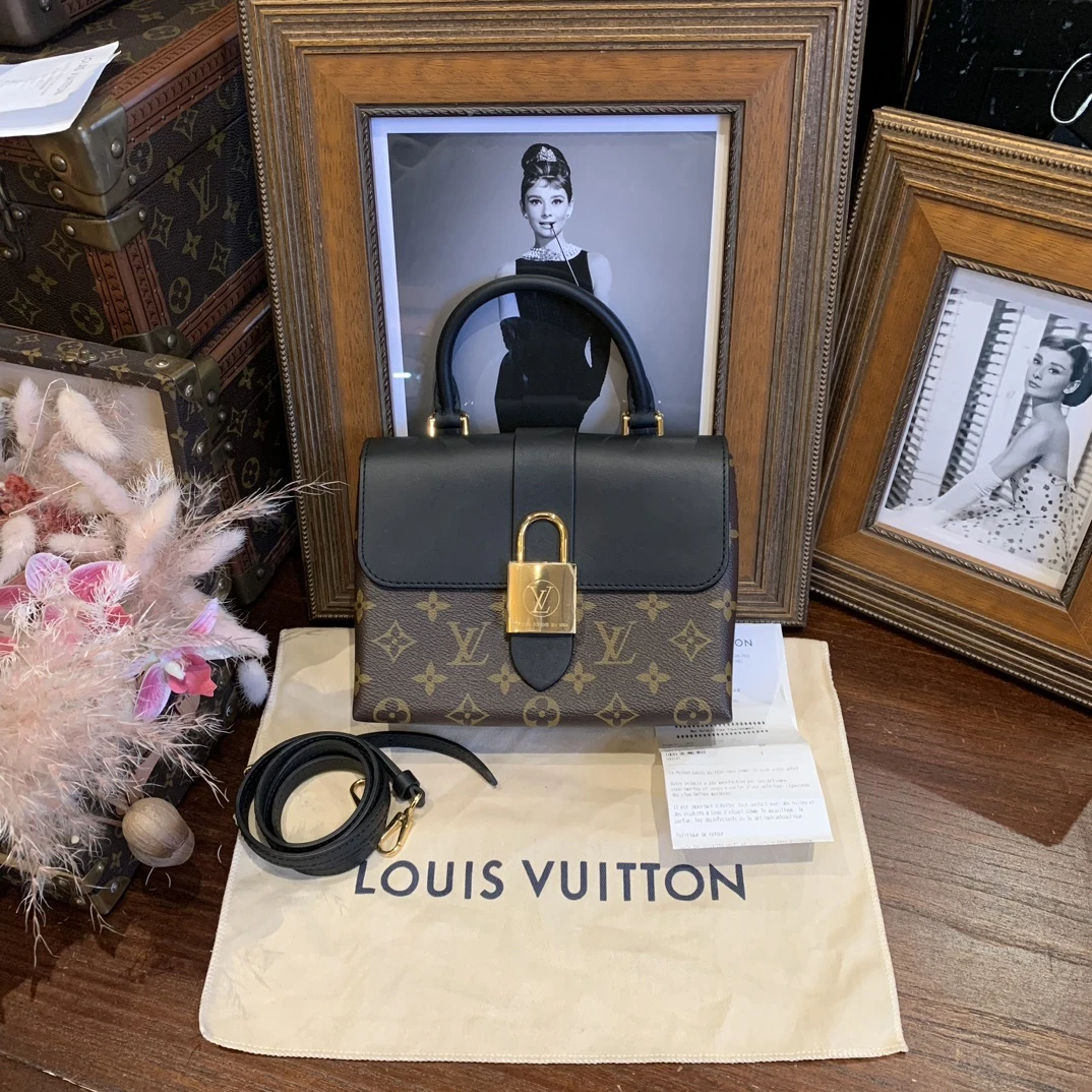 99新 LouisVuitton/路易威登 LV locky BB锁头包 芯片/SP21606