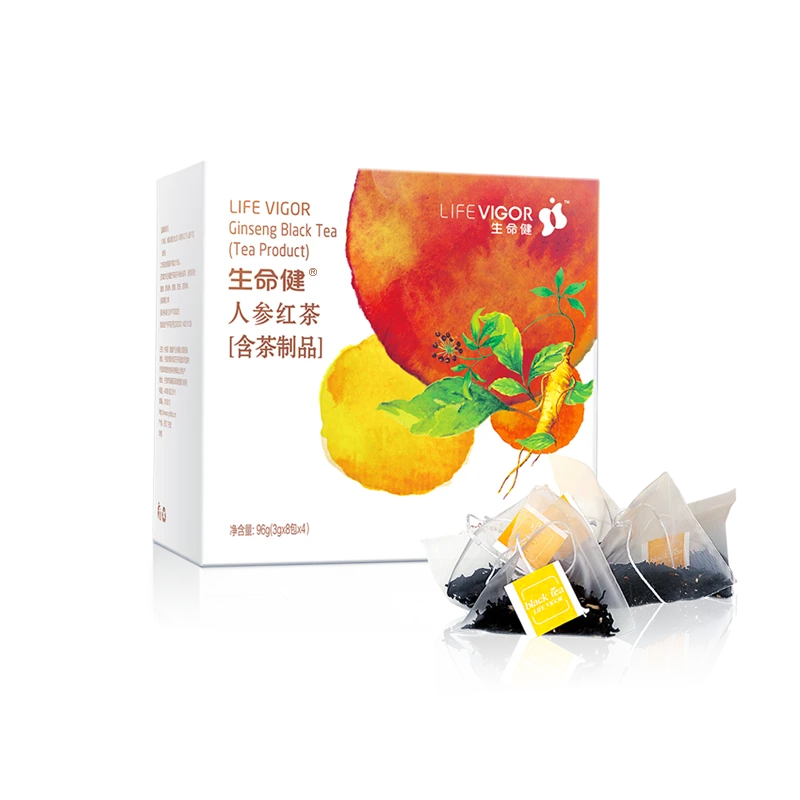 LIFE VIGOR/生命健人参红茶(3g×8包×4/盒)