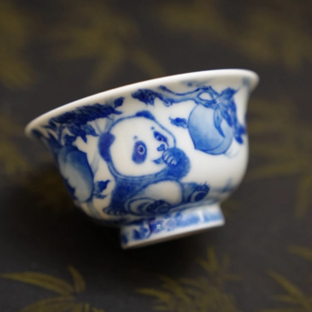 【刷刷甄选】正春堂·熊猫压手丨古法柴窑