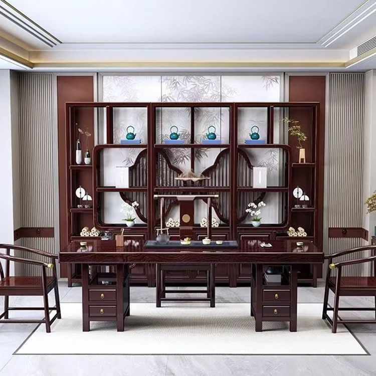 专属链接办公室茶台茶具新中式茶几客厅家用简约茶桌椅家用茶几