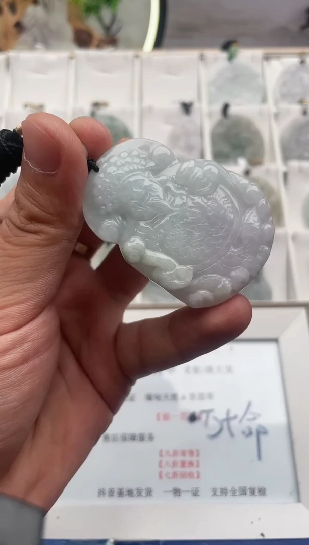 【闪购商品】翡翠颈饰未镶嵌.....8/20/180