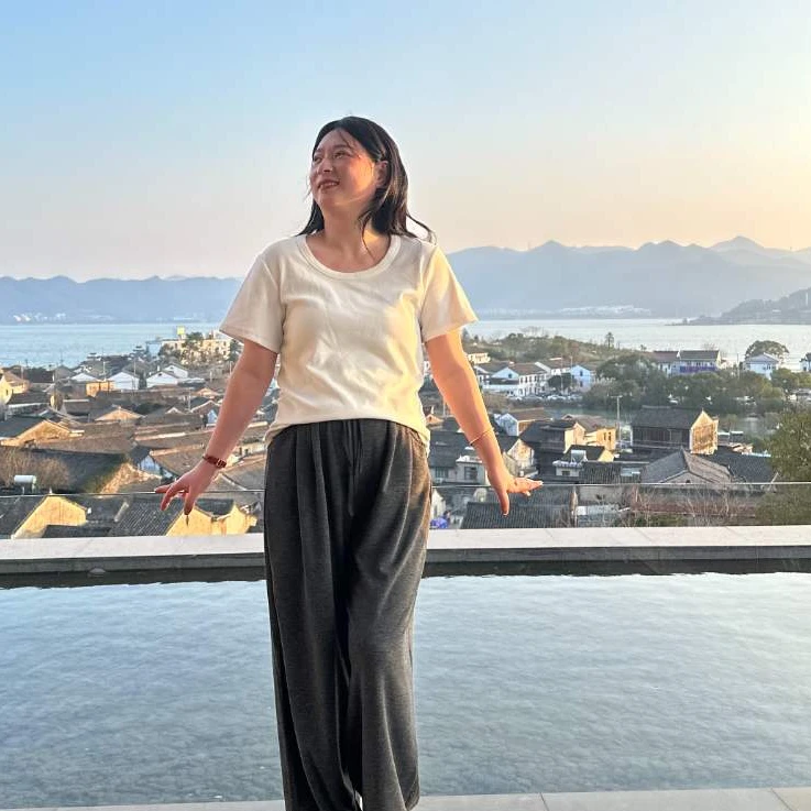 【水滴】蕙子微胖大码 水滴圆领个性百搭显瘦高克重纯色短袖T恤夏季