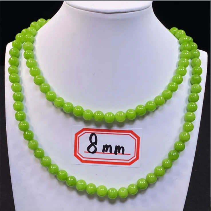 绿色108项链8mm发一条31J42