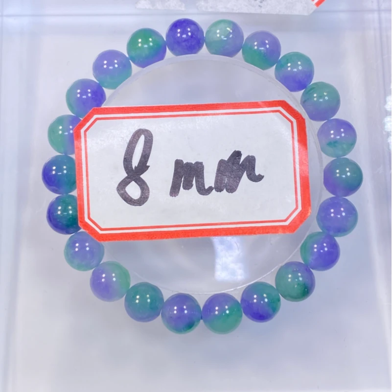 紫绿春彩8mm手串发一条30A16