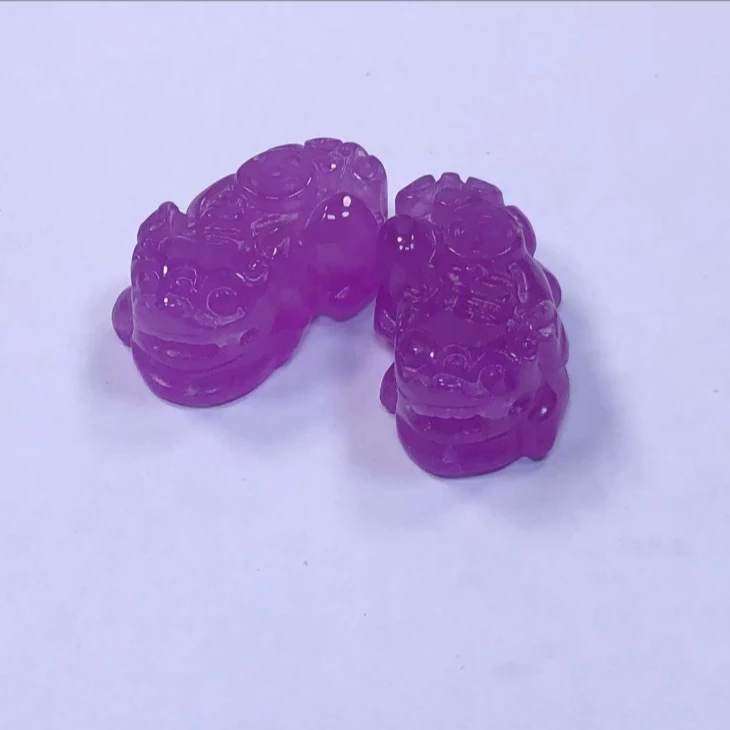 紫罗兰貔貅吊坠L22发一对