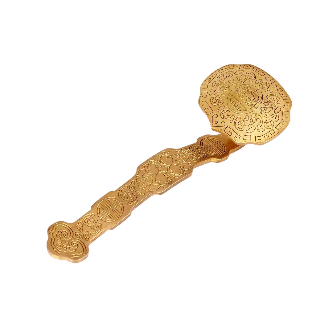 【中式铜如意】摆件铜如意手把件家居装饰工艺礼品摆设