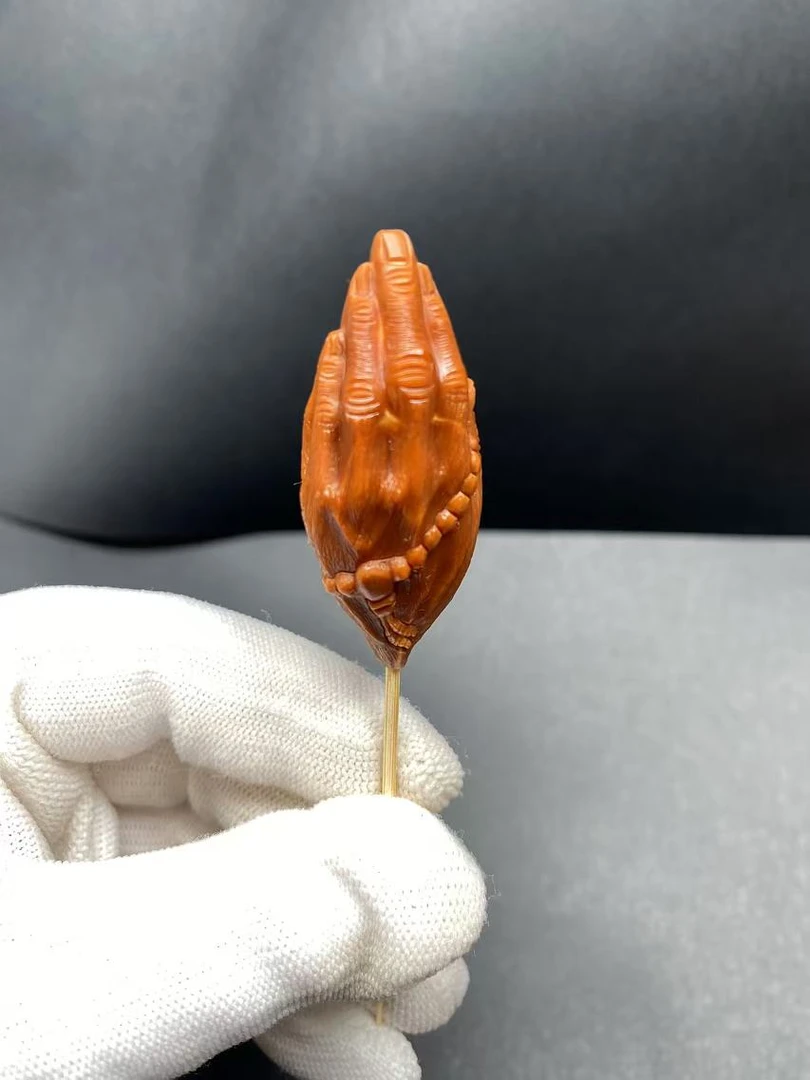 精品手工佛手   单颗  橄榄核