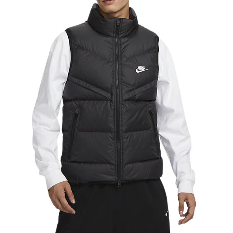 NIKE/耐克男子冬季保暖羽绒背心马甲FB8184010