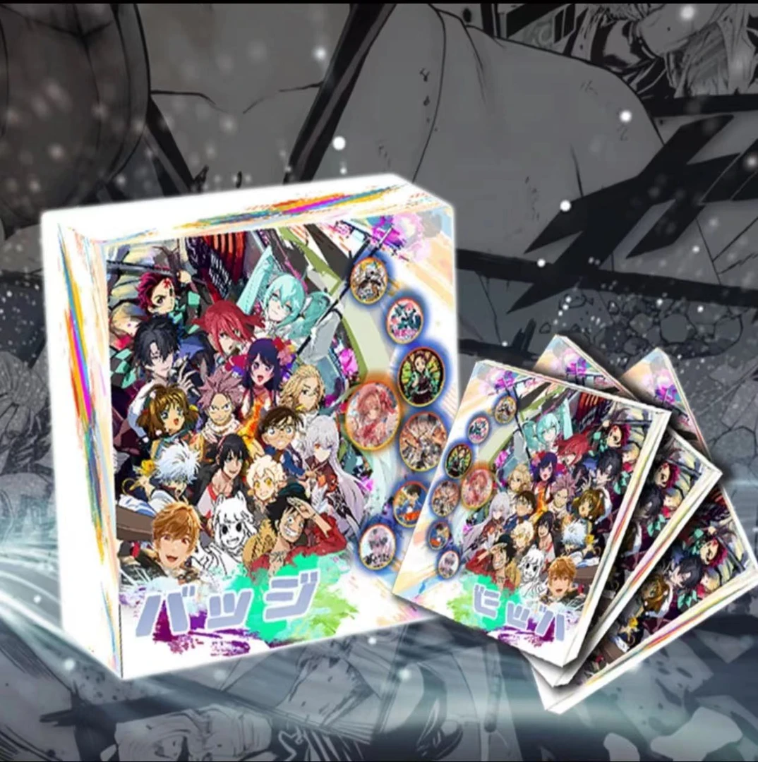 【银魂吧唧】【有瑕疵】动漫同人二创银魂徽章盲盒不带卡牌(默认代拆)