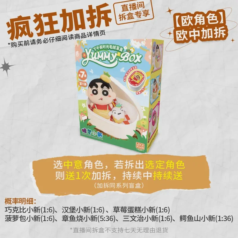 【疯狂加拆】蜡笔小新 便当盒 毛绒挂件 YUMMYBOX灵动创想