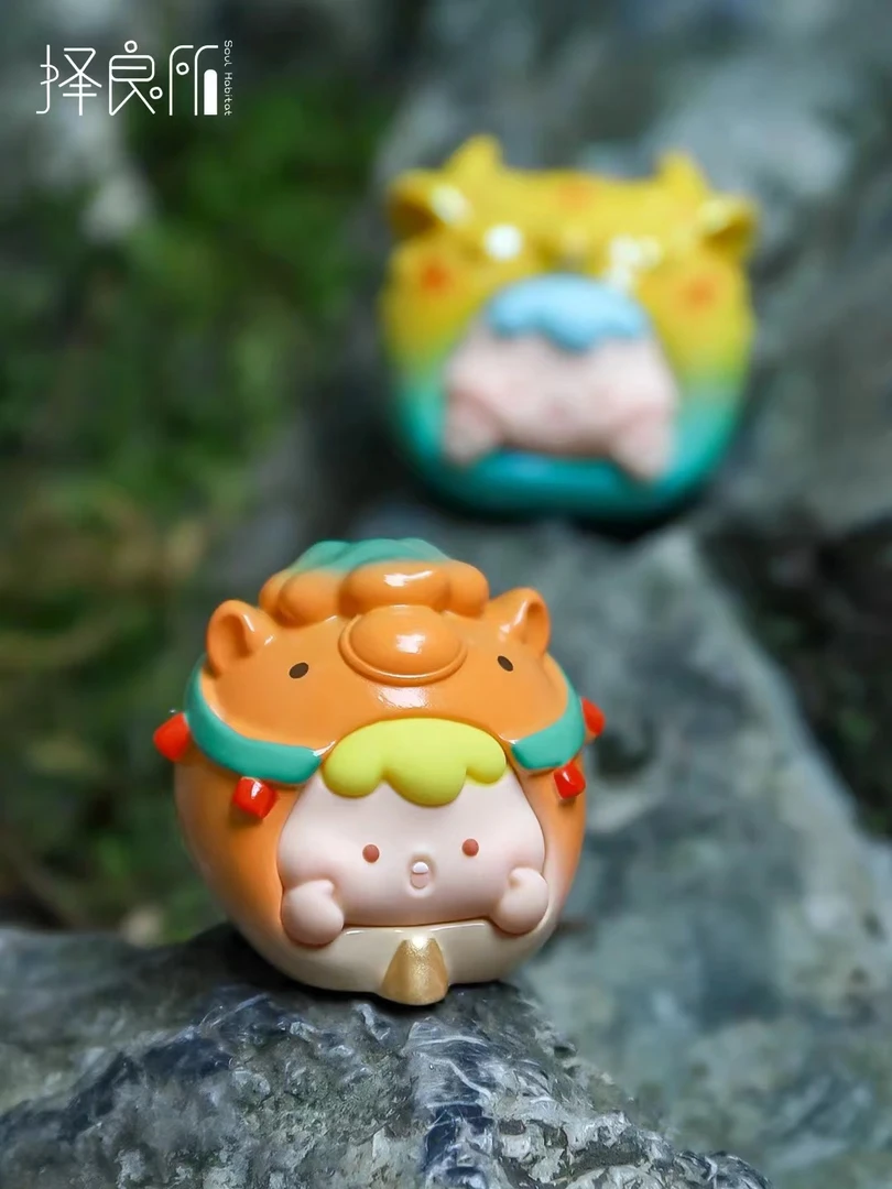 【拆盒拆袋】新品崽崽入梦敦煌萌粒产品可爱潮玩盲盒手办洞洞乐