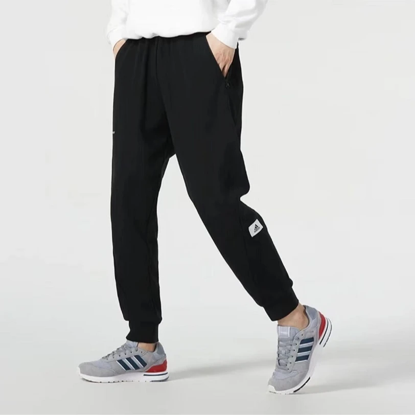 预adidas阿迪达斯男装百搭舒适运动裤潮流时尚休闲束脚长裤IP4971