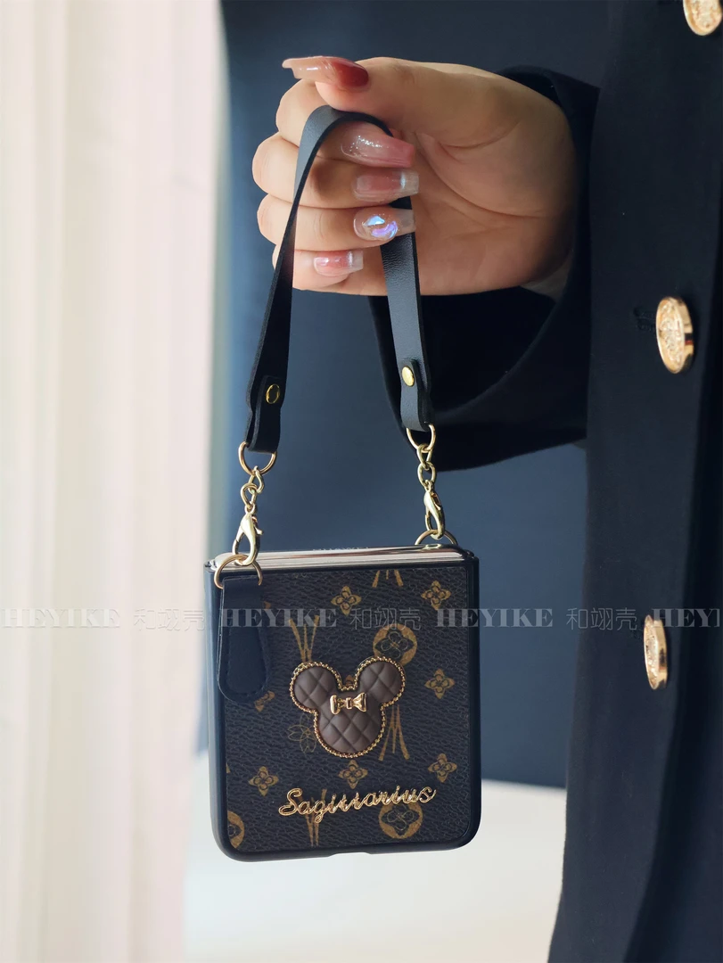 新款复古印花斜挎适用oppofindn3flip手机壳折叠n2flip防摔保护套