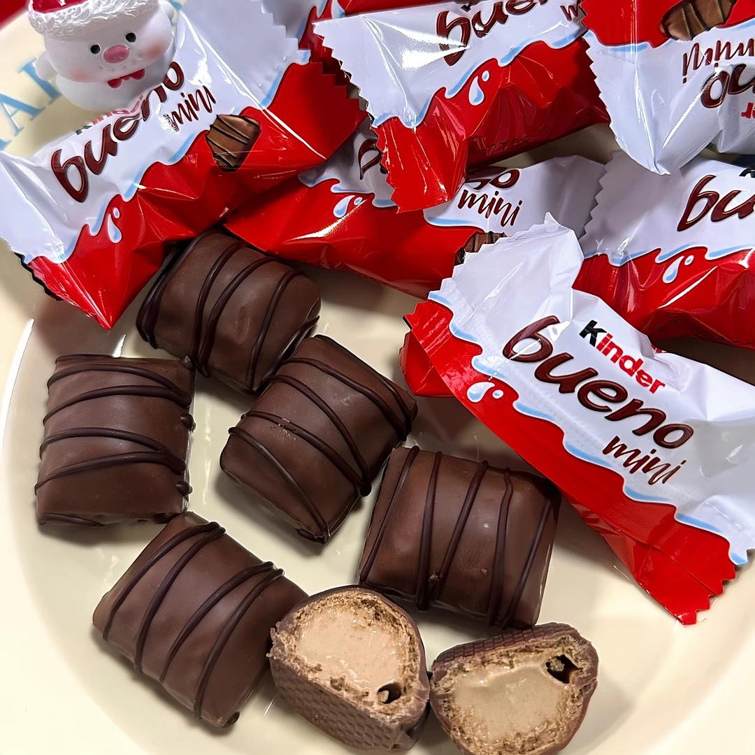 波兰进口Kinder健达缤纷乐mini牛奶巧克力酱夹心威化饼干小零食