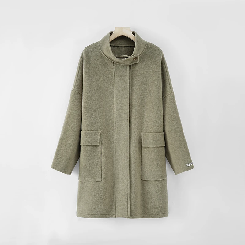 时尚百搭毛呢外套LYM-C39