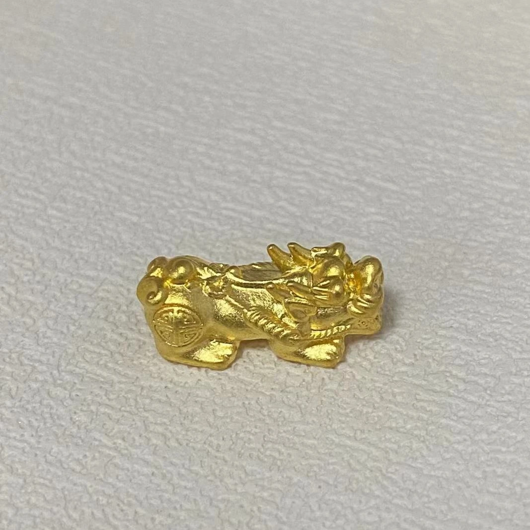 足金蝴蝶结貔貅送礼自戴百搭款@@A242