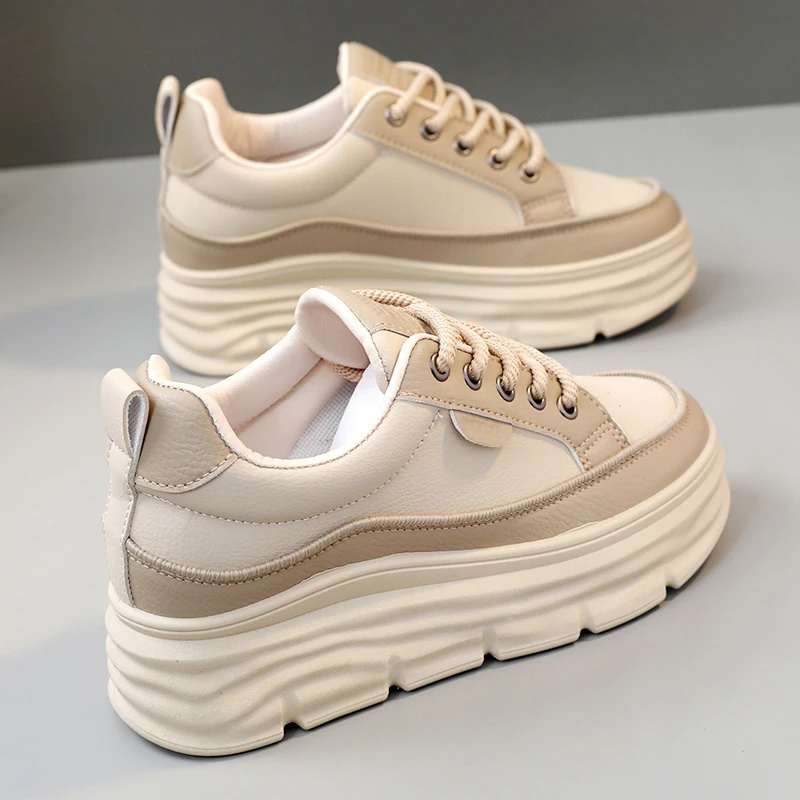 回力潮品内增高小白鞋女鞋秋季2023年新款厚底板鞋百搭休闲运动鞋