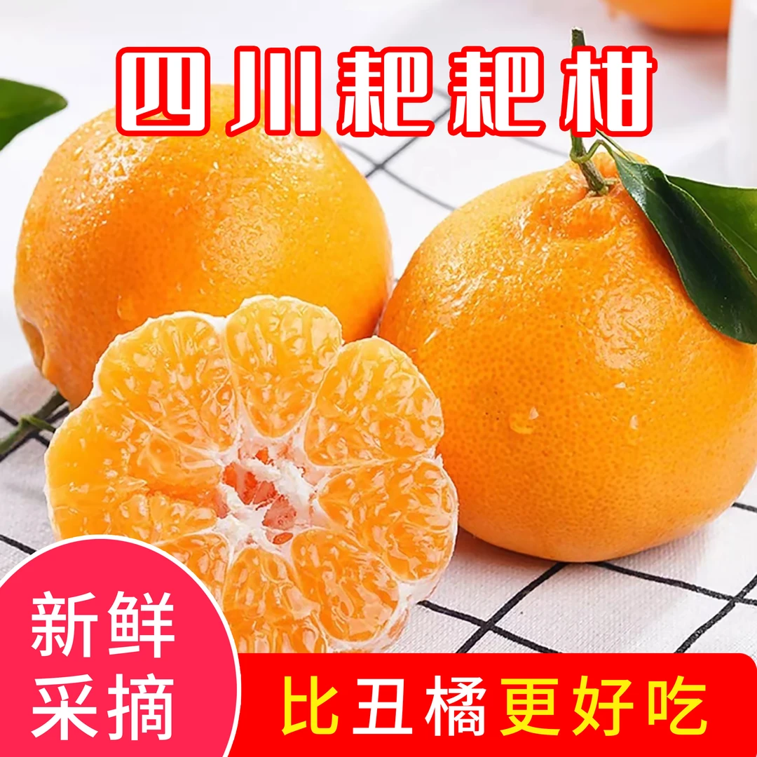 四川粑粑柑现摘现发新鲜应季水果桔子柑橘丑橘包邮多汁