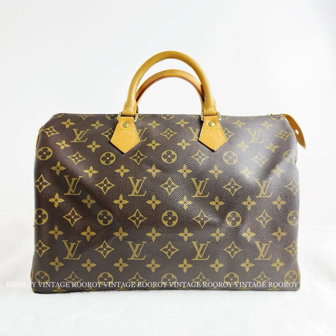 95新 LouisVuitton/路易威登 speedy35 老花手提包/6861