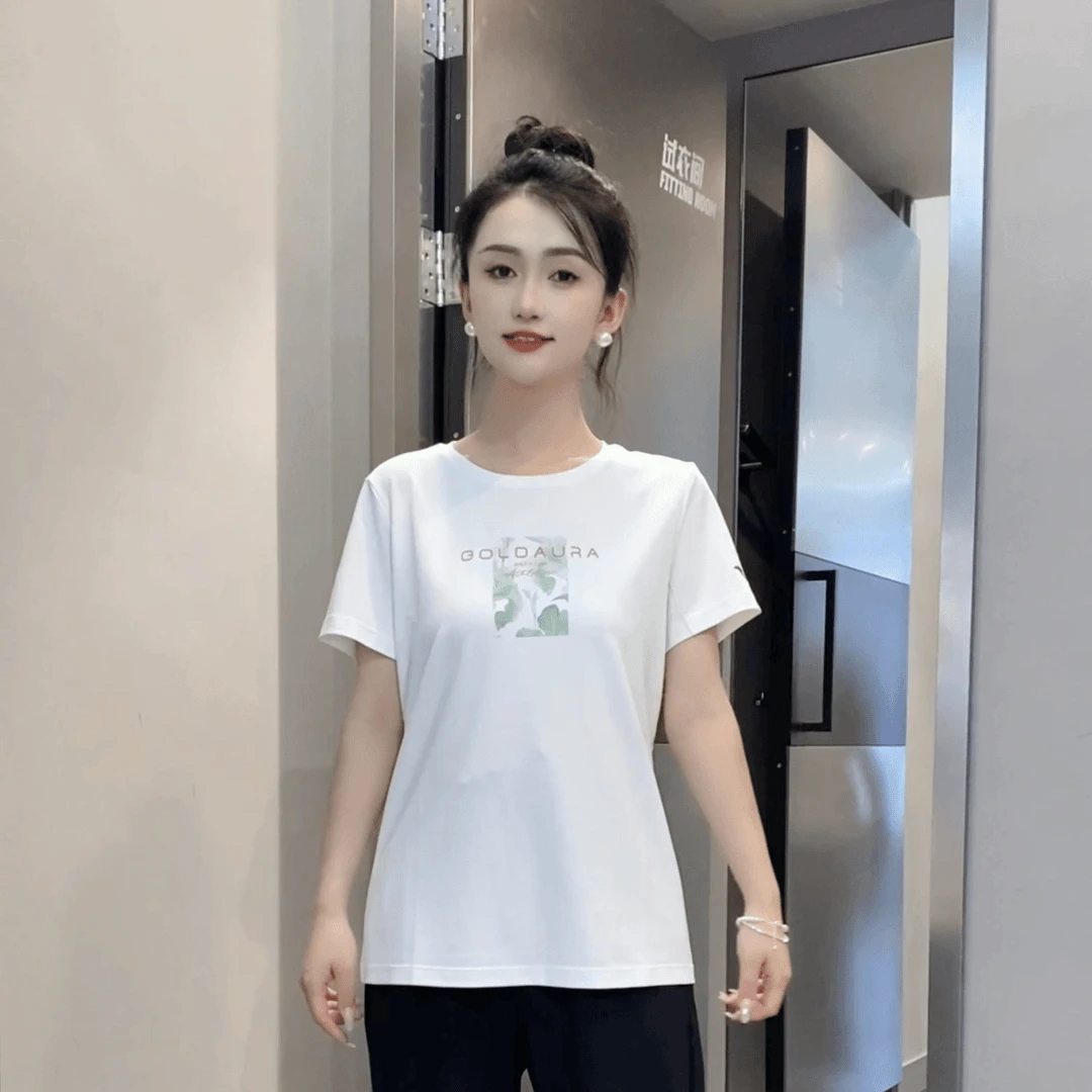 安踏2024年综训系列夏季运动针织百搭圆领短袖  162437111-LL