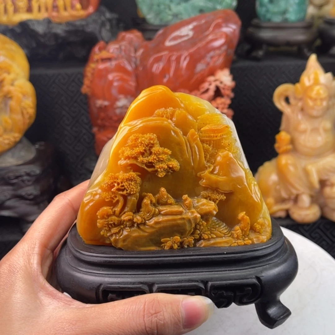 【闪购商品】田黄石阿****石