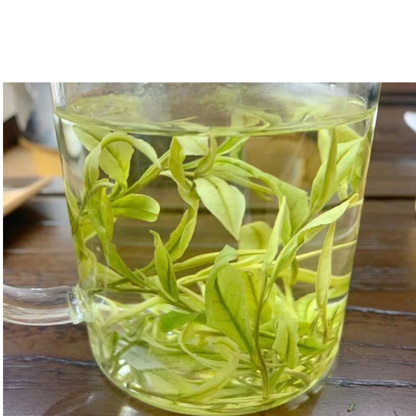 2025年新茶雨前新安吉白茶一芽一叶清香兰花香250g罐装礼盒装
