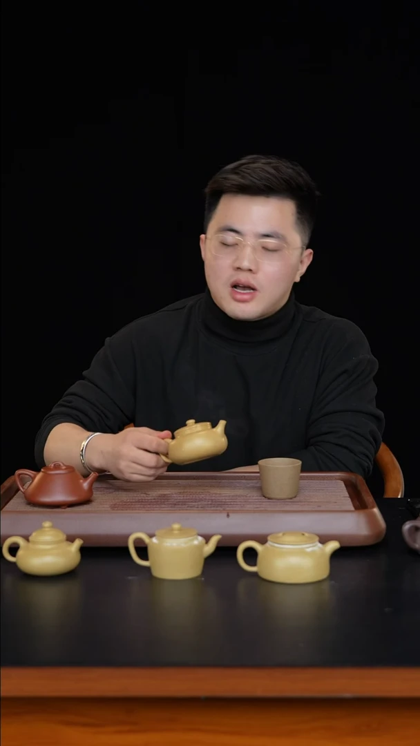 【闪购商品】紫砂茶壶限定底漕清 精工半手刻通体山水 主人杯