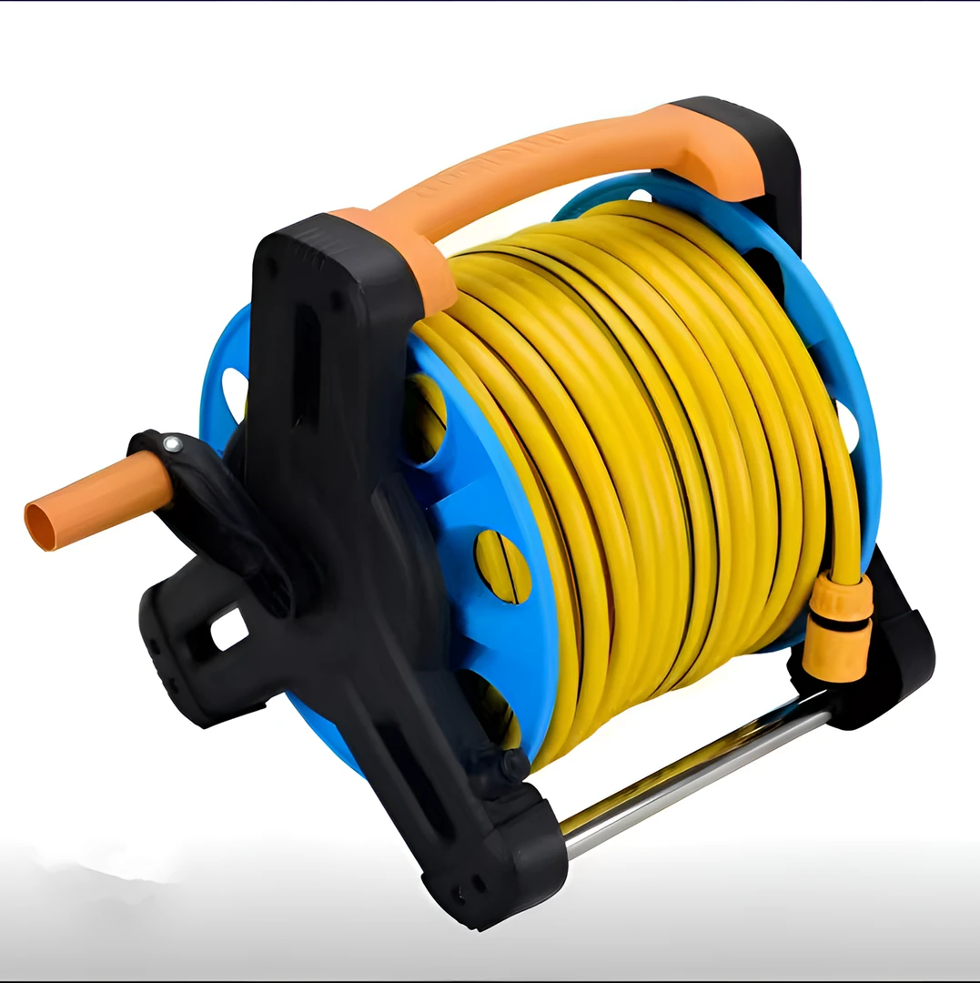 洗车水管收纳架套装工具车绕管器盘水管架花园浇菜水管缠绕卷线器