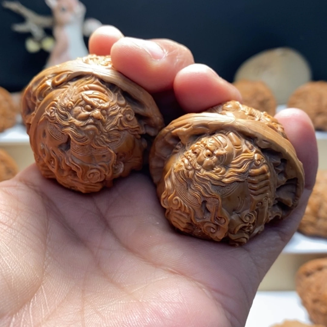 【闪购商品】核桃核雕三*水