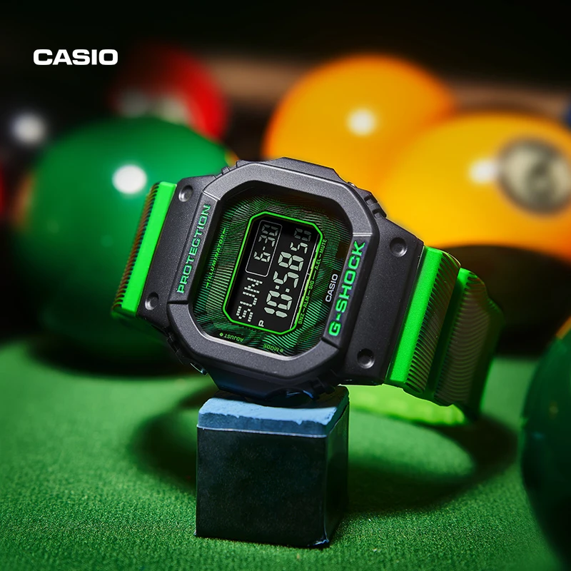 Casio/卡西欧时空扭曲主题系列多功能经典个性潮流腕表DW-5900TD