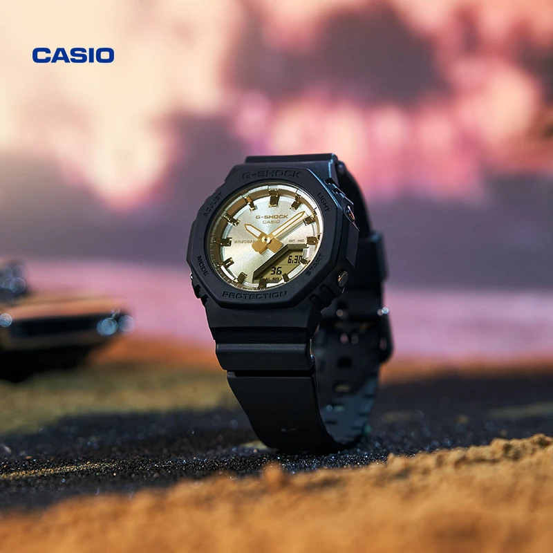 Casio/卡西欧卡西欧落日炫彩多功能少女气质潮流手表GMA-P2100SG