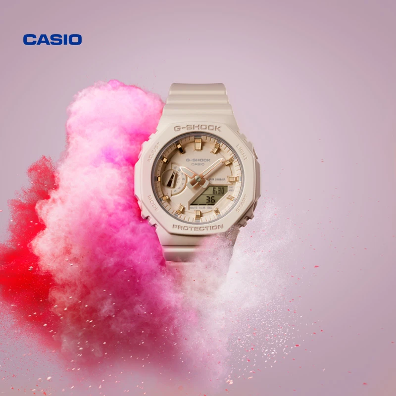 Casio/卡西欧卡西欧潮流八角多功能少女气质潮流手表GMA-S2100