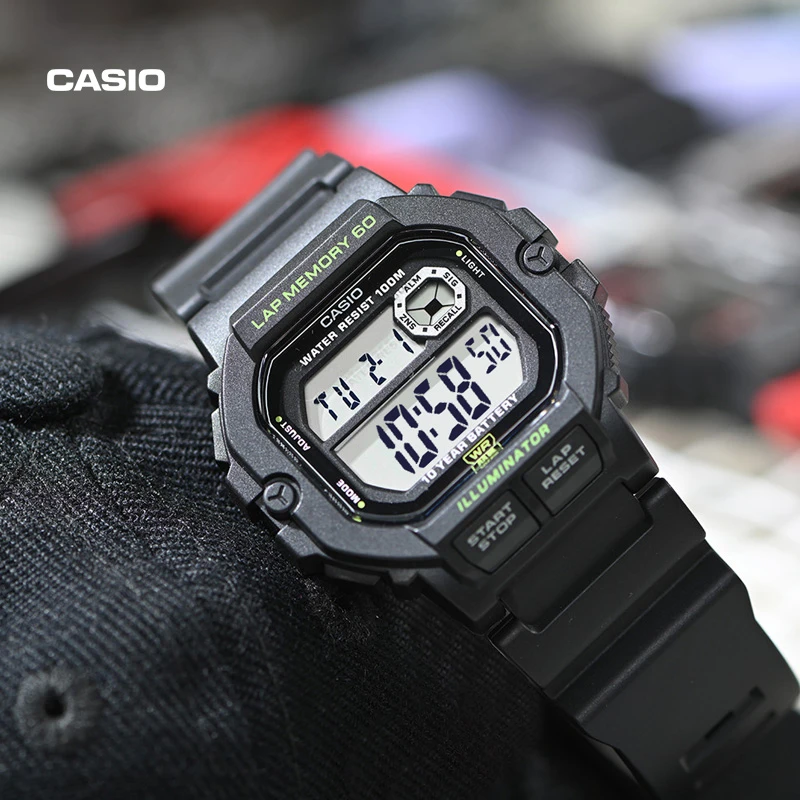 Casio/卡西欧WS-1400H新款潮流腕表高颜值经典夏季防水穿搭百搭