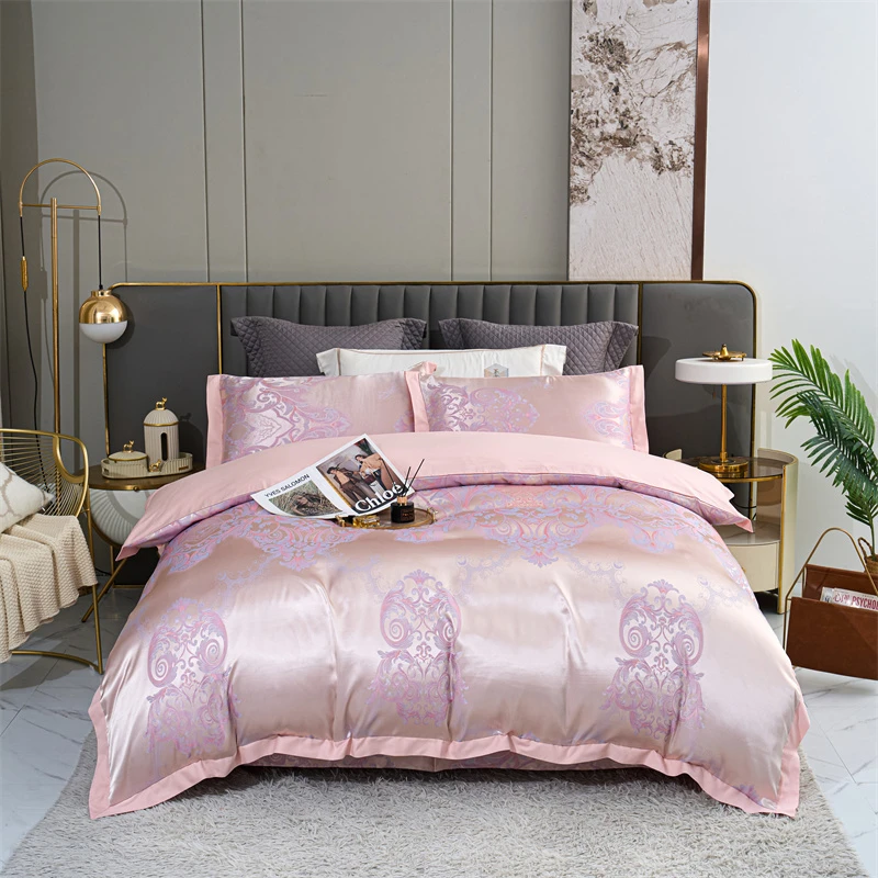 A&J【品牌】轻奢欧式色织重磅高精密私人定制四件套-卡洛斯