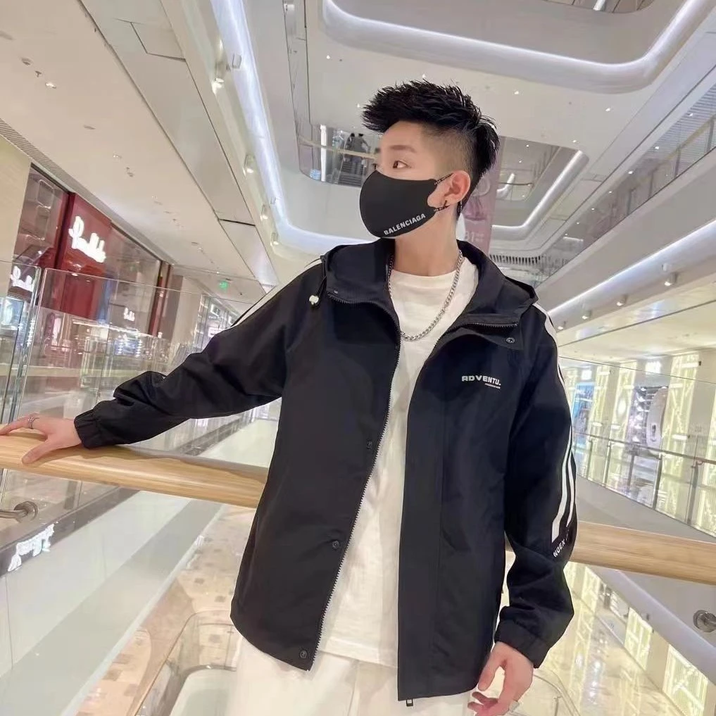 【晓东优选】春季新款休闲夹克外套9003连帽百搭