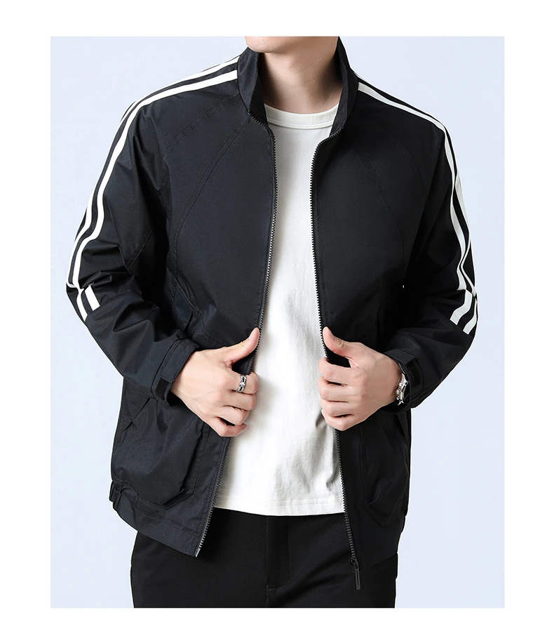 【晓东男装】春季新款男士立领休闲韩版夹克外套890