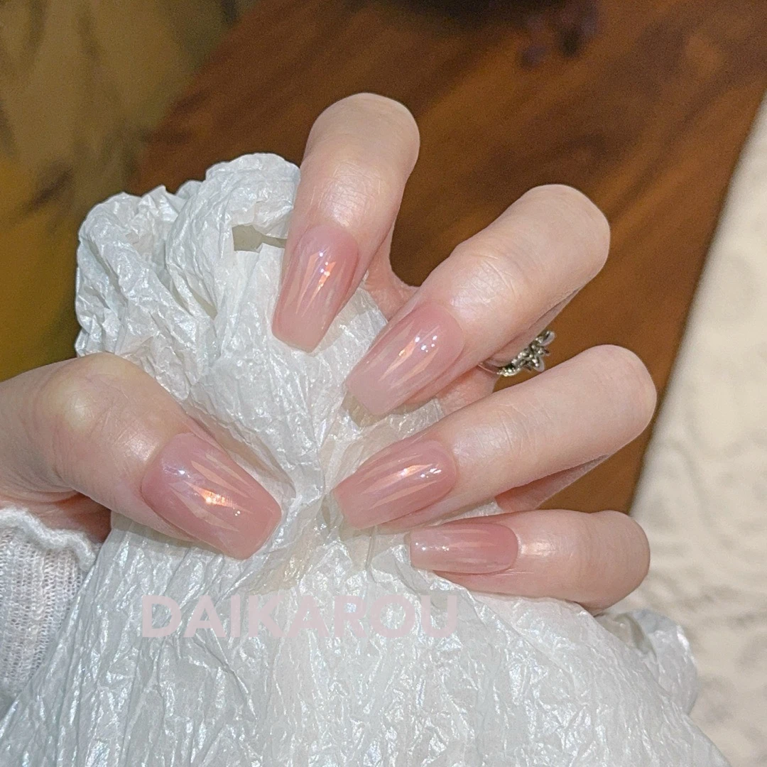 樱染袅袅 黛卡柔 预售 新甲型 此度 手工穿戴甲10片