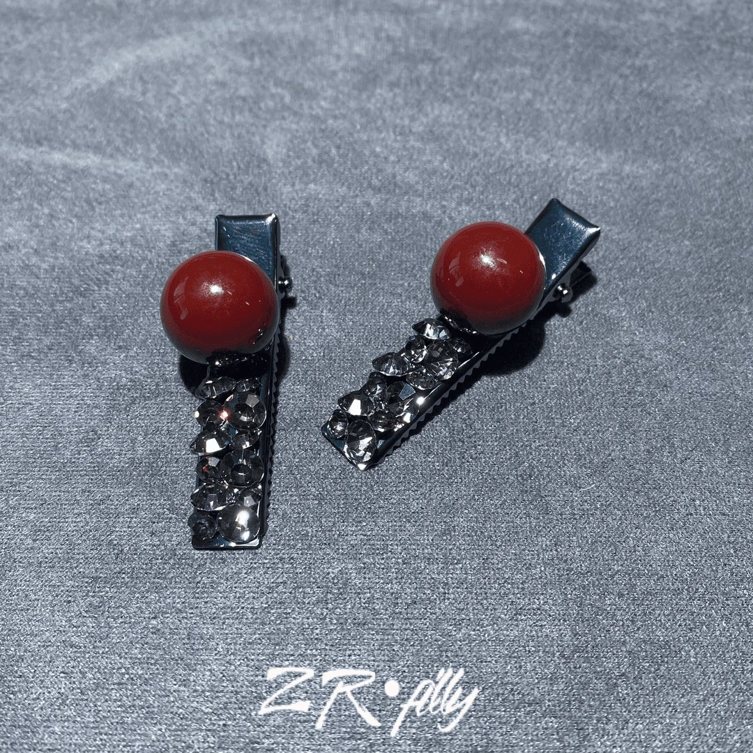 精致百搭时尚轻奢发夹一对款式2509