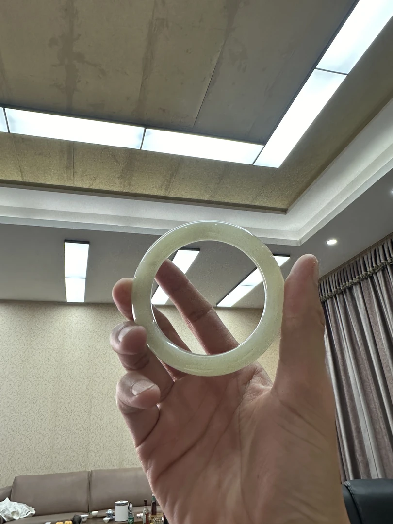 【雍天下】和田玉晴水手镯多圈口多样性发一件 A50