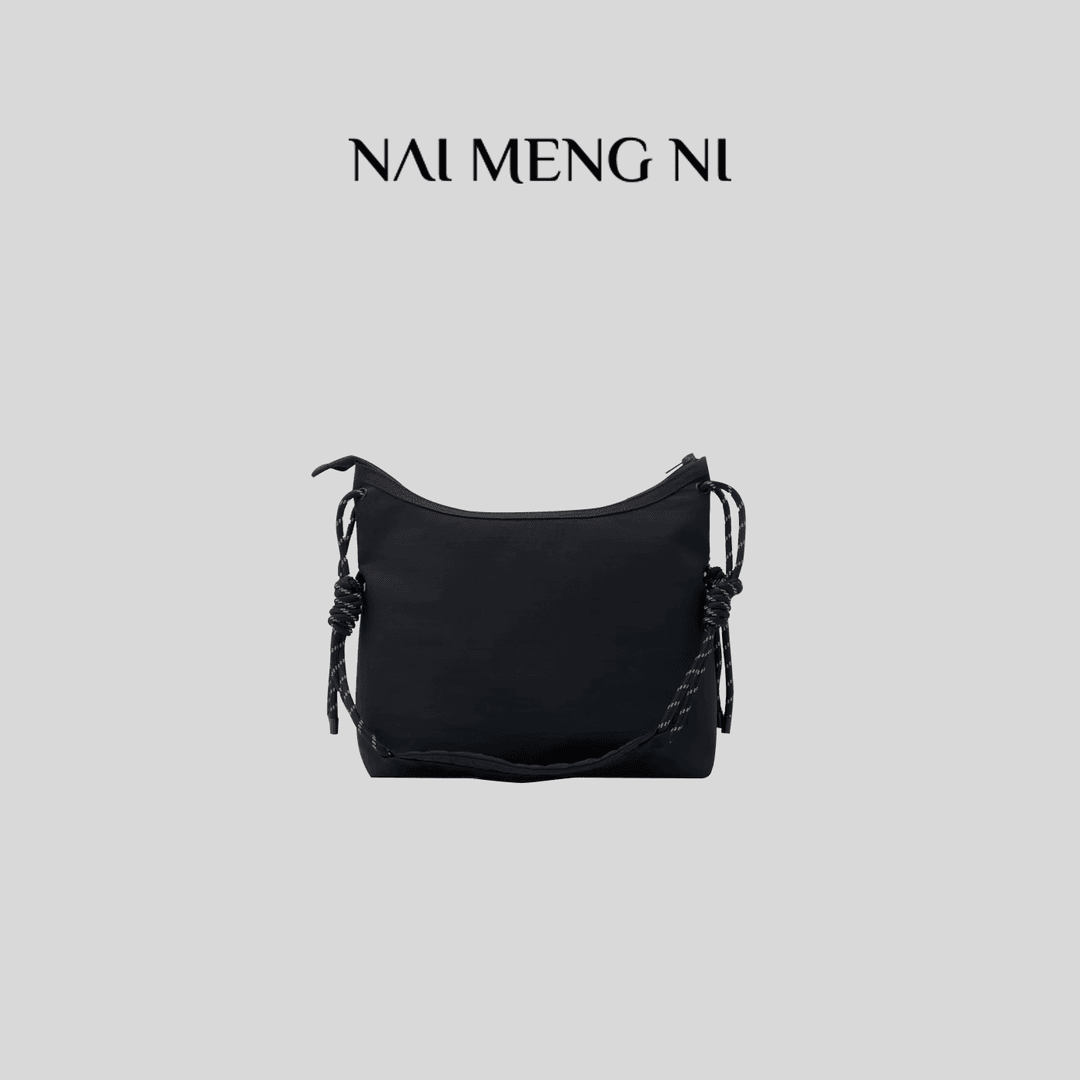 【二姐定制】 设计感拉链纯色单肩包休闲时尚通勤包包 23BB6912