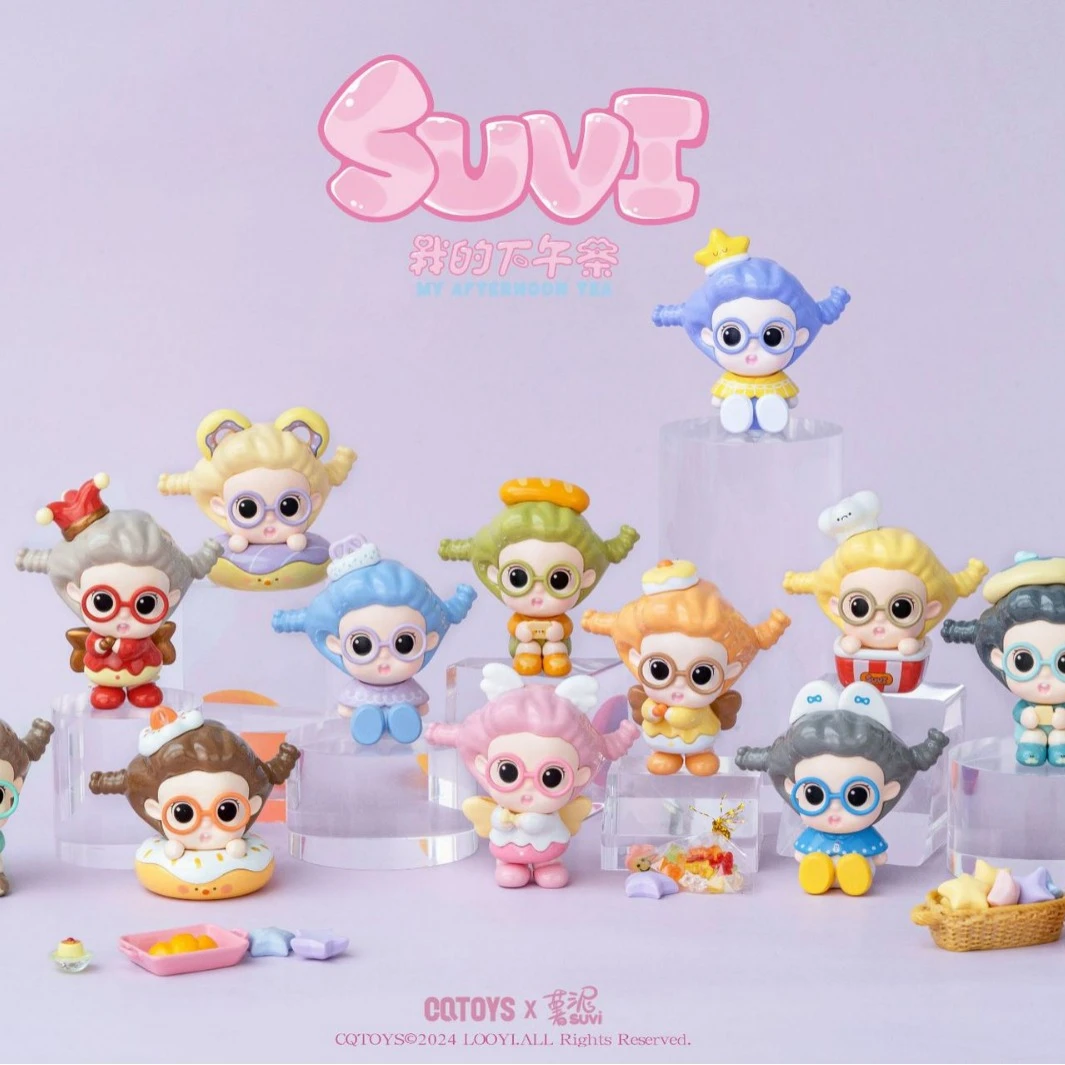 【拆盒】SUVI薯泥我的下午茶迷你盒盲盒-直播现拆!!拆开不退!!