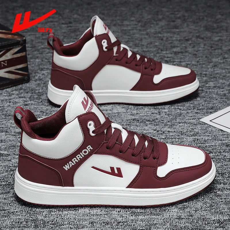 回力高帮男鞋冬季百搭青少年运动休闲aj板鞋网红爆款厚底情侣潮鞋