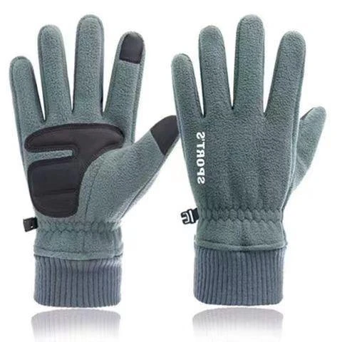男女手套保暖防寒秋冬骑摩托车防水防风触屏加厚摇粒绒运动滑雪