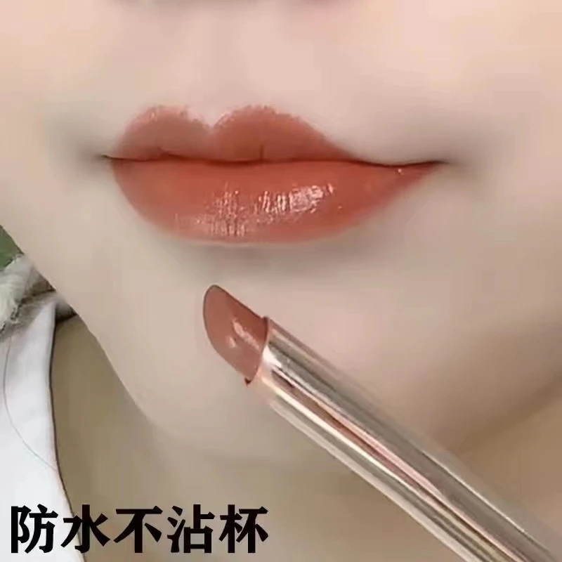 口红不沾杯不掉色2024新款推荐不挑肤素颜口红百搭女持久滋润保湿