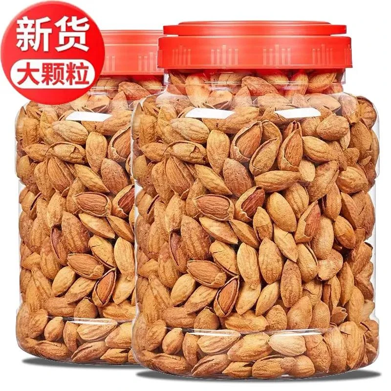 19.9抢一大罐！】新货薄壳纸皮巴旦木500g扁桃仁奶香坚果干果零食