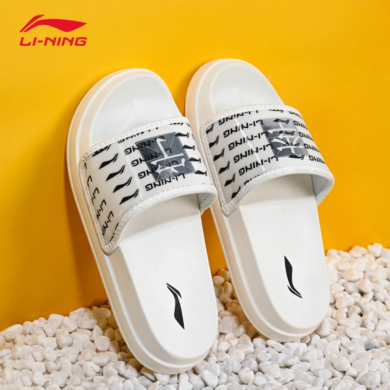 李宁闪卡拖鞋男士厚底2025秋冬新款liming室外情侣女外穿运动凉拖