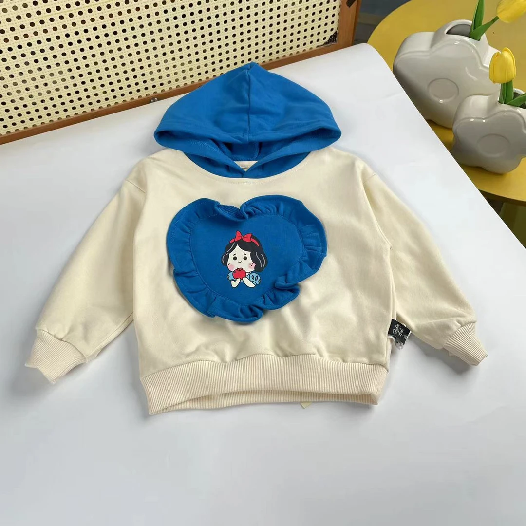 〖258〗HCB中小童连帽印花女款卫衣